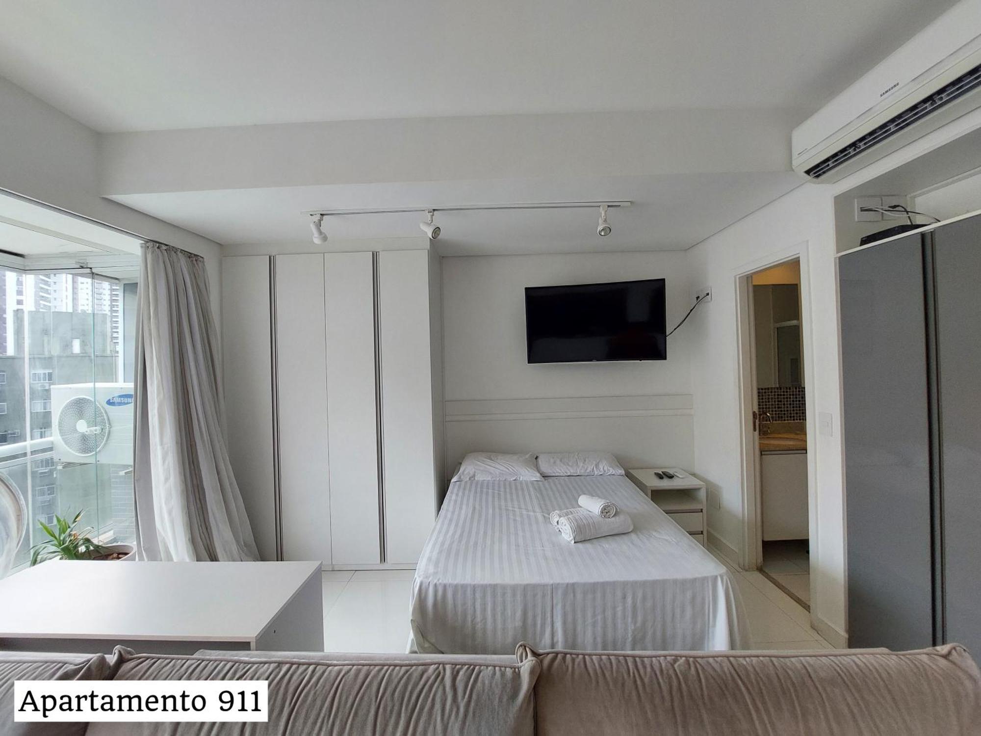 Book Santos - Condominio Unlimited - Apartamento Com Vista Mar E Apartamento Com Vista Piscina Exterior photo